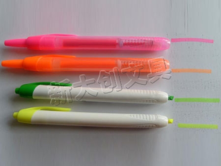 retractable highlighter